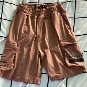 Brown Stylish Cargo Shorts